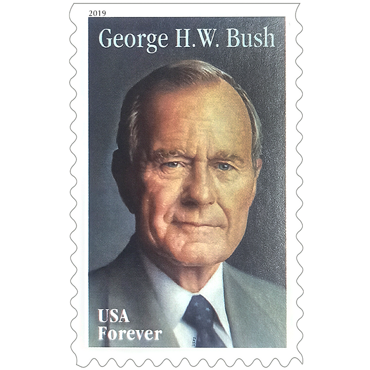 🎁[US FREE SHIPPING]100PCS-2019 GEORGE H. W. BUSH