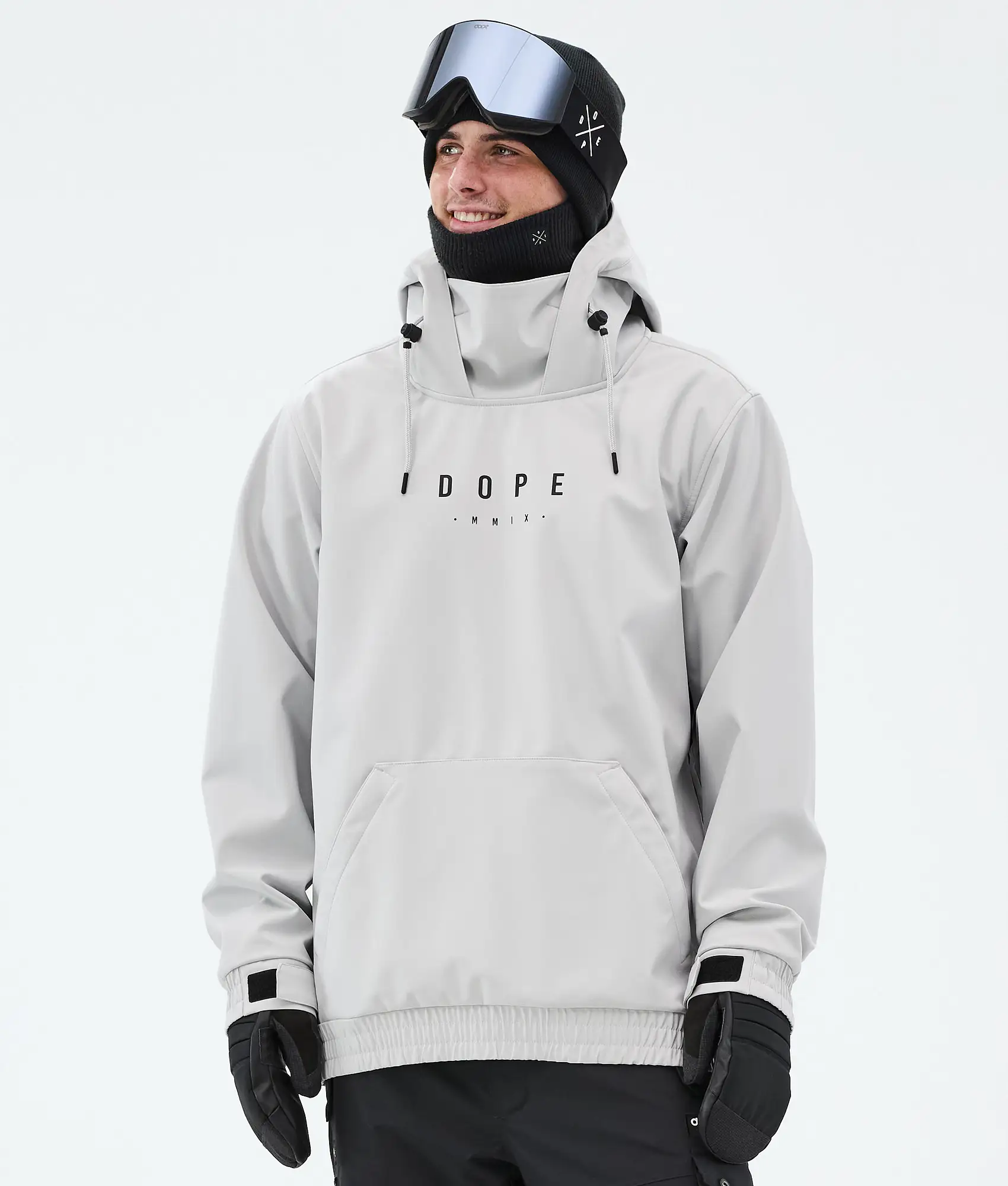 Yeti Snowboard Jacket Men Aphex Light Grey