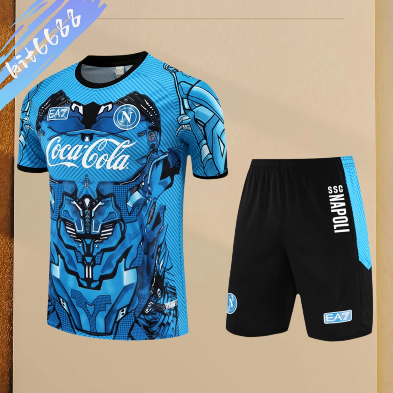 2025/2026 Napoli Adult Short Sleeve Training Suit (Adult Kit)