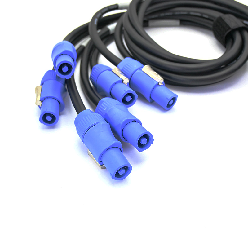 Soca to Powercon Break out Cable TR310-1-BLK