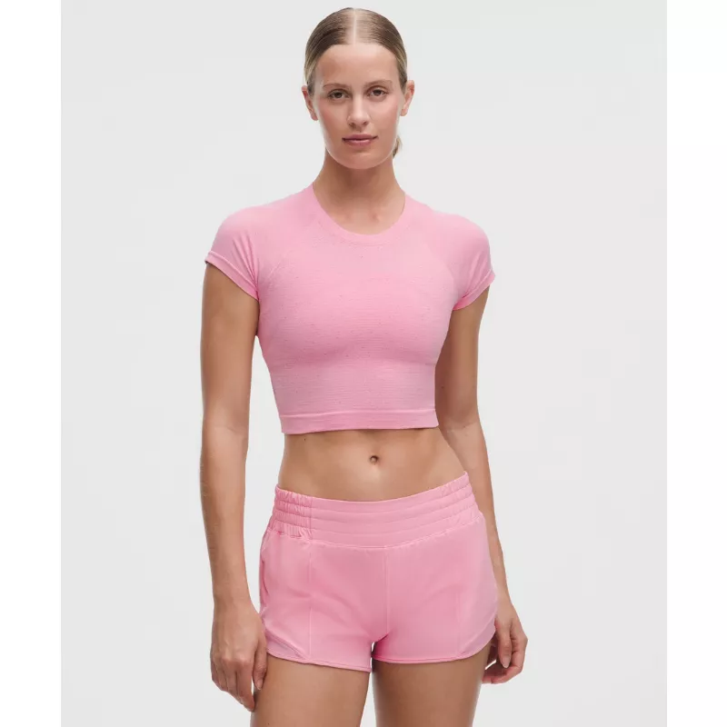 Swiftly Tech Cropped Short-Sleeve Shirt 2.0