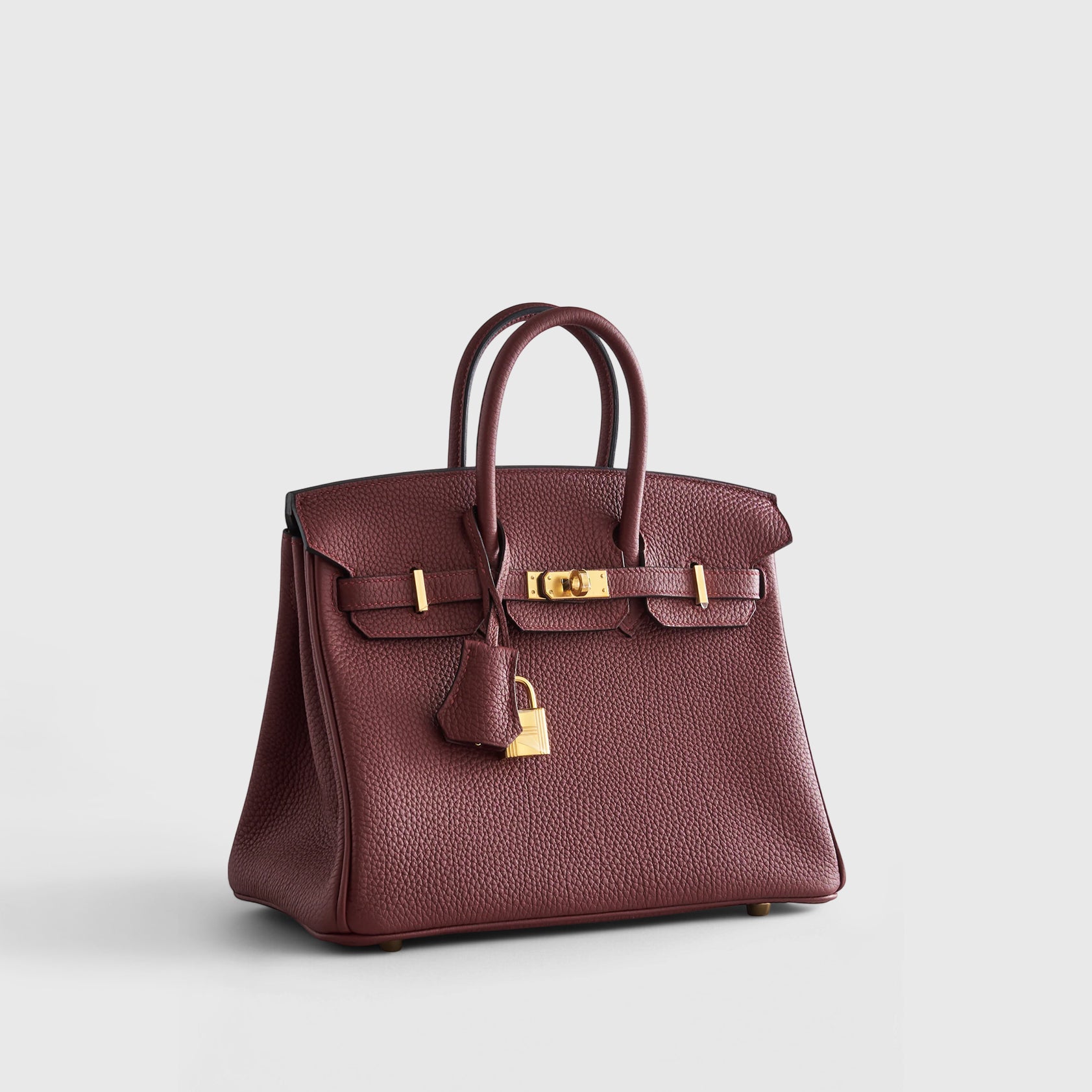 Hermès Birkin 25 Togo Rouge Sellier Retourne Gold Hardware