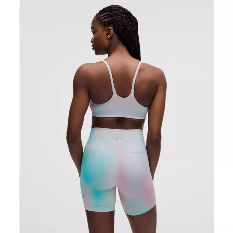 Wunder Train Strappy Racer Bra, Light Support, C/D Cup Pride