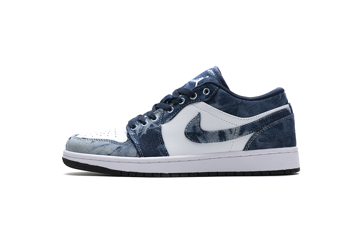 Air Jordan 1 Low Washed Denim  CZ8455-100