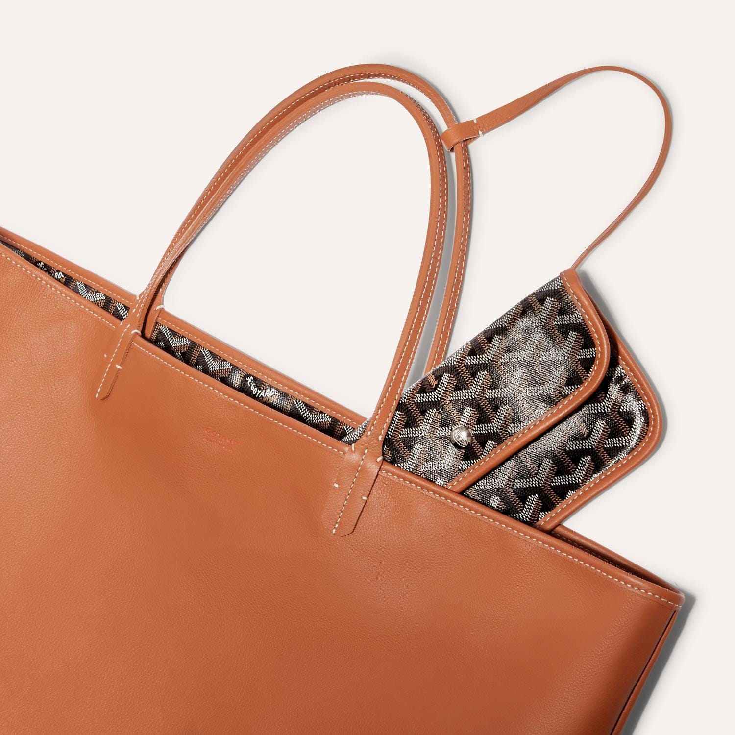 Anjou GM Bag Black and Tan