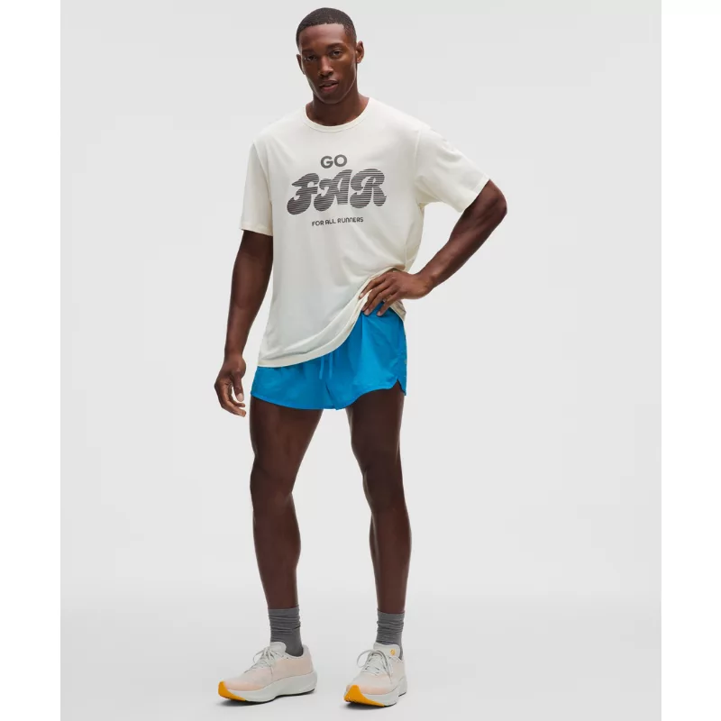 Mile Maker Mesh Short-Sleeve Shirt Run Graphic