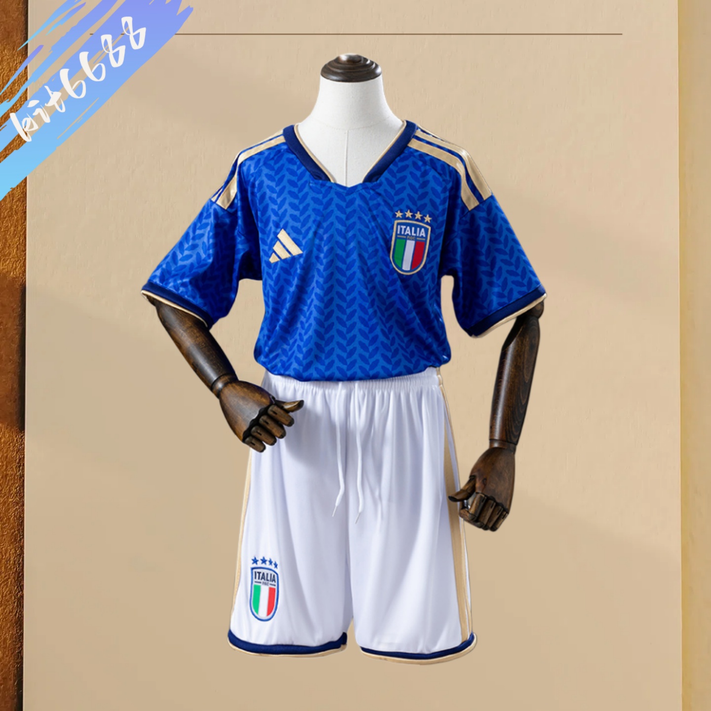 2026 Italy Home Football Shirt (Adult Kids Kit socks)