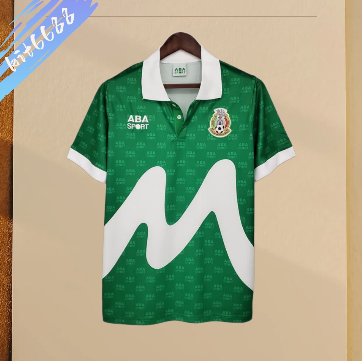 1995 Mexico home  Retro Football Shirt