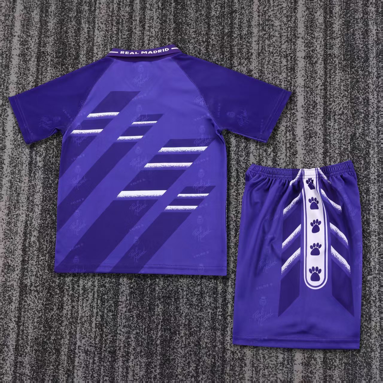 1994/1996 Real Madrid Away Retro Kids Set