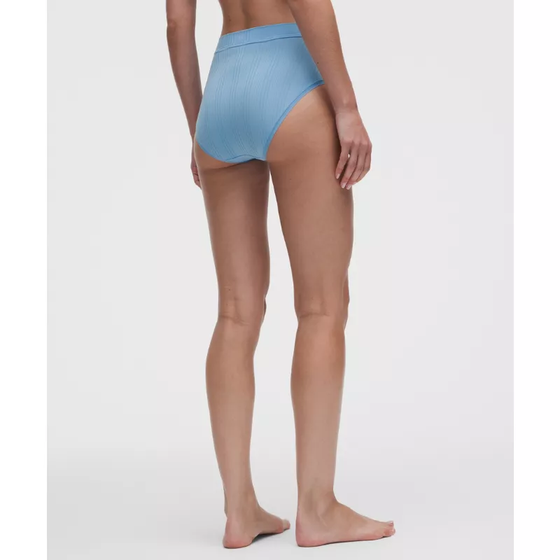 UnderEase High-Waist Ribbed Brief