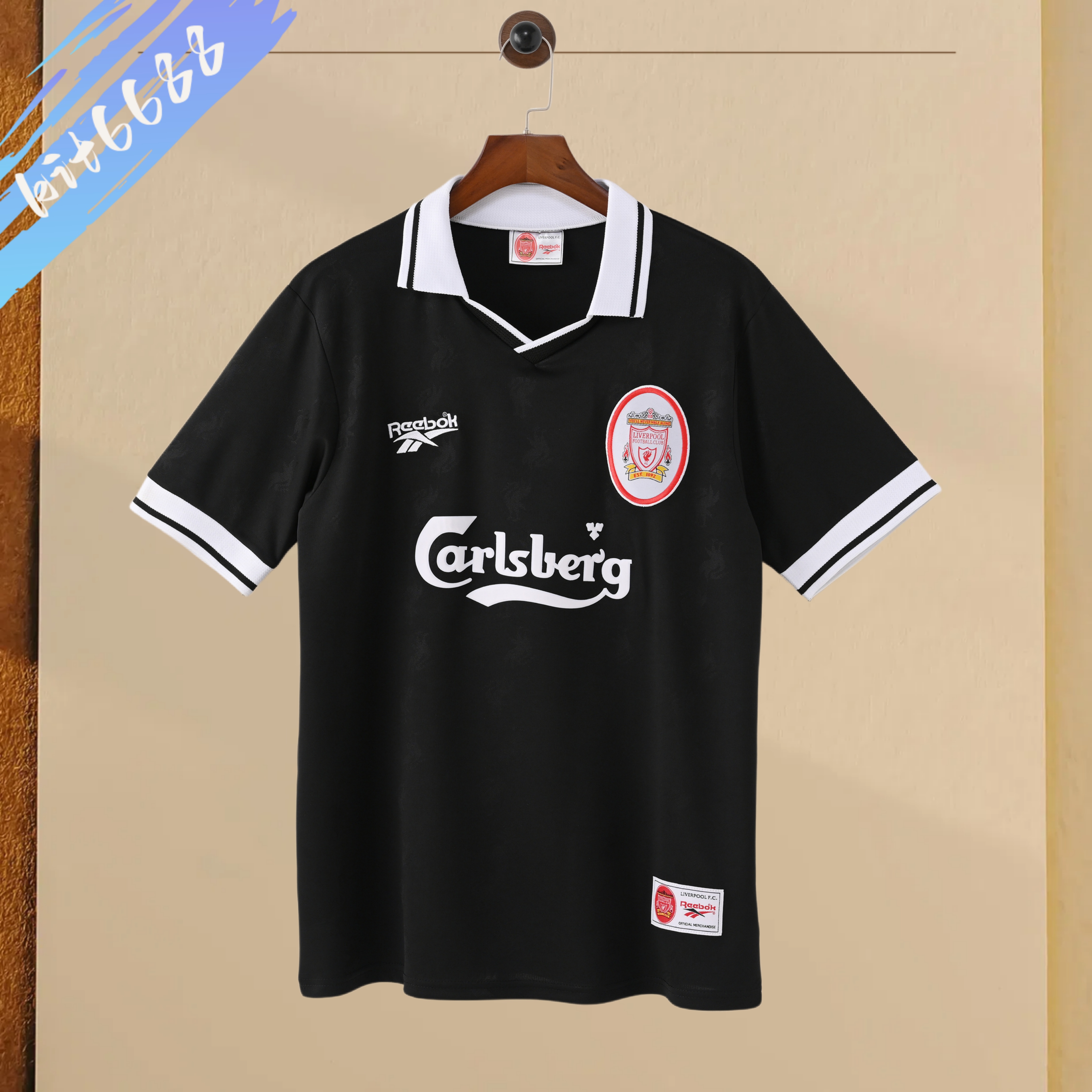 96/97 Liverpool second away Retro Football Shirt