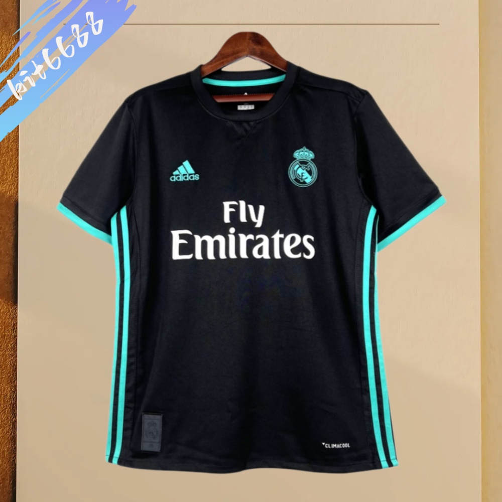 2017/2018 Real Madrid Away Retro Football Shirt