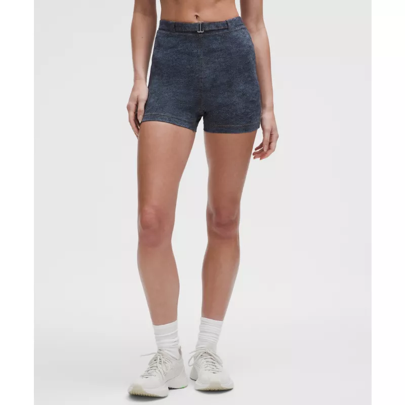 Everlux Denim-Print Short 3