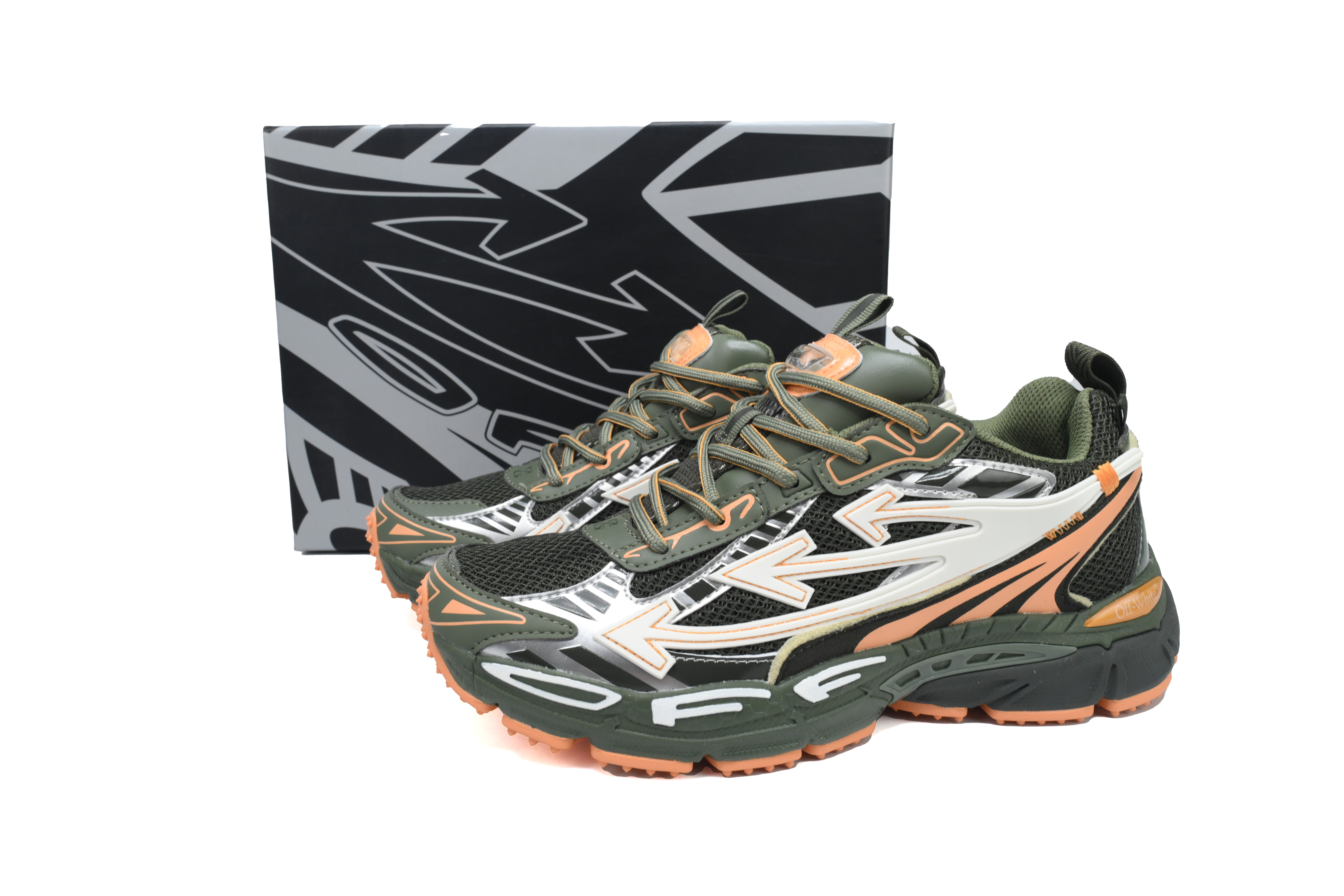 OFF-WHITE Military Green OMIA295F24 FAB00 10009
