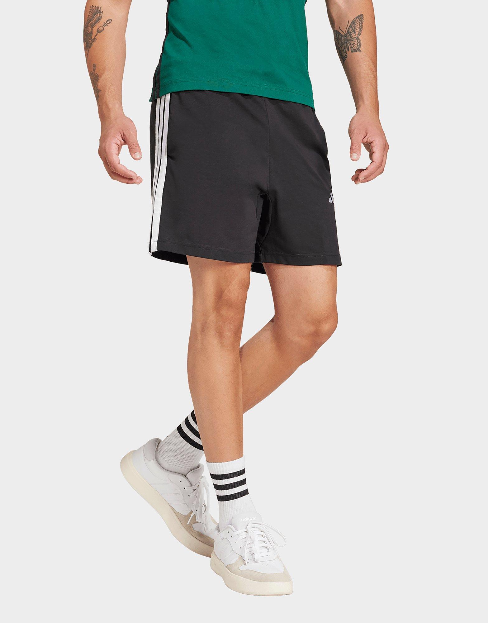 adidas Essentials 3-Streifen Single Jersey 7-Inch Shorts