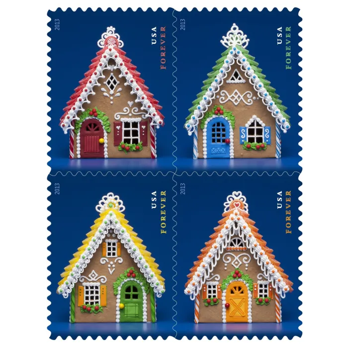 🎁[US FREE SHIPPING]100PCS-Contemporary Gingerbread Houses