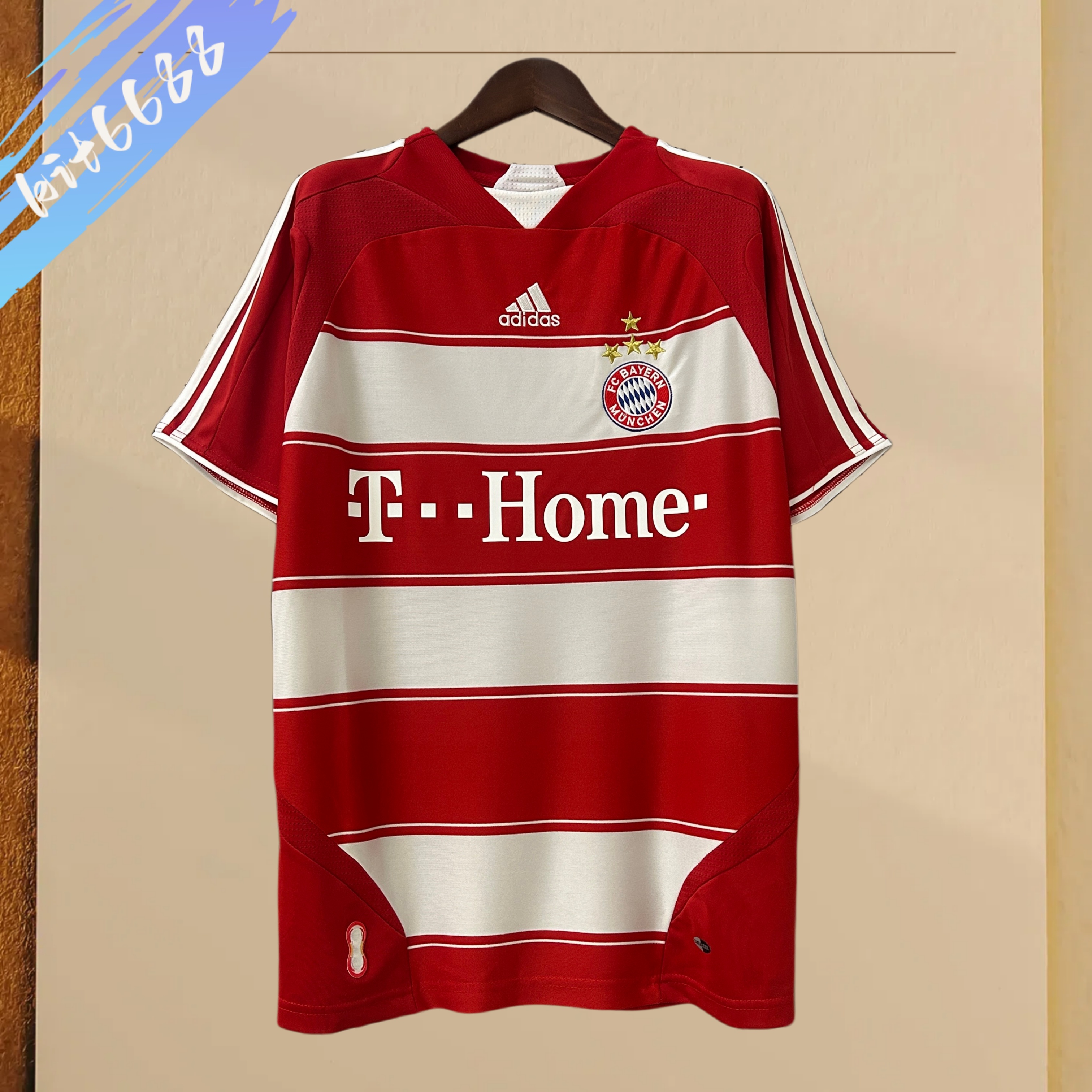 07/08 Bayern Munich Home Retro Football Shirt