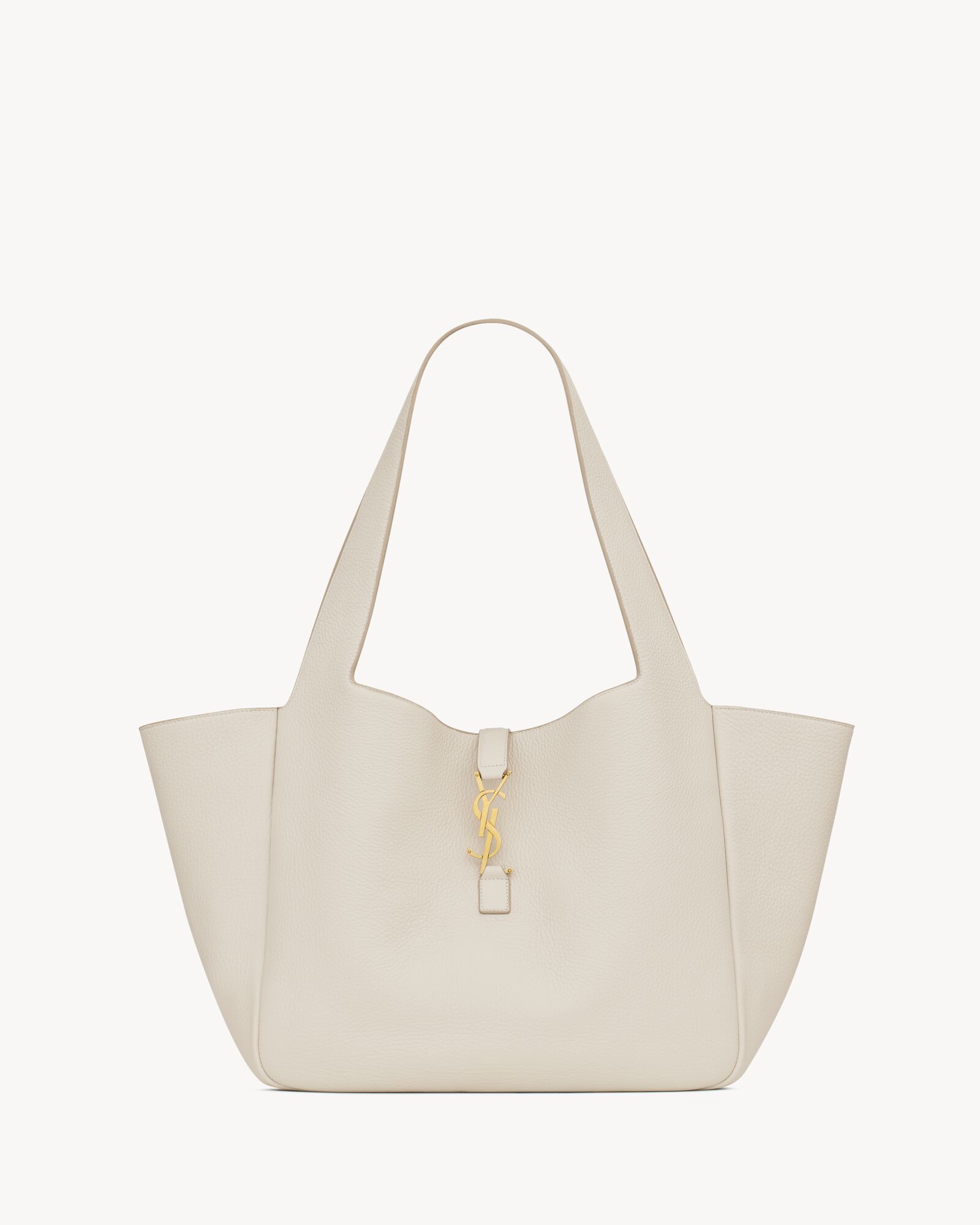 le 5 à 7 bea in grained leather BLANC VINTAGE