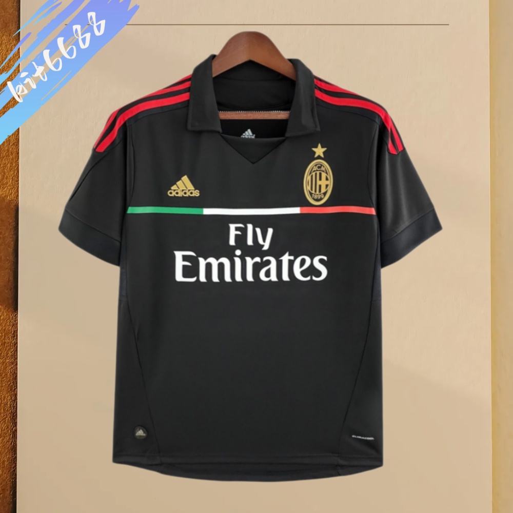 2011/2012 AC Milan Third Away Retro Football Shirt