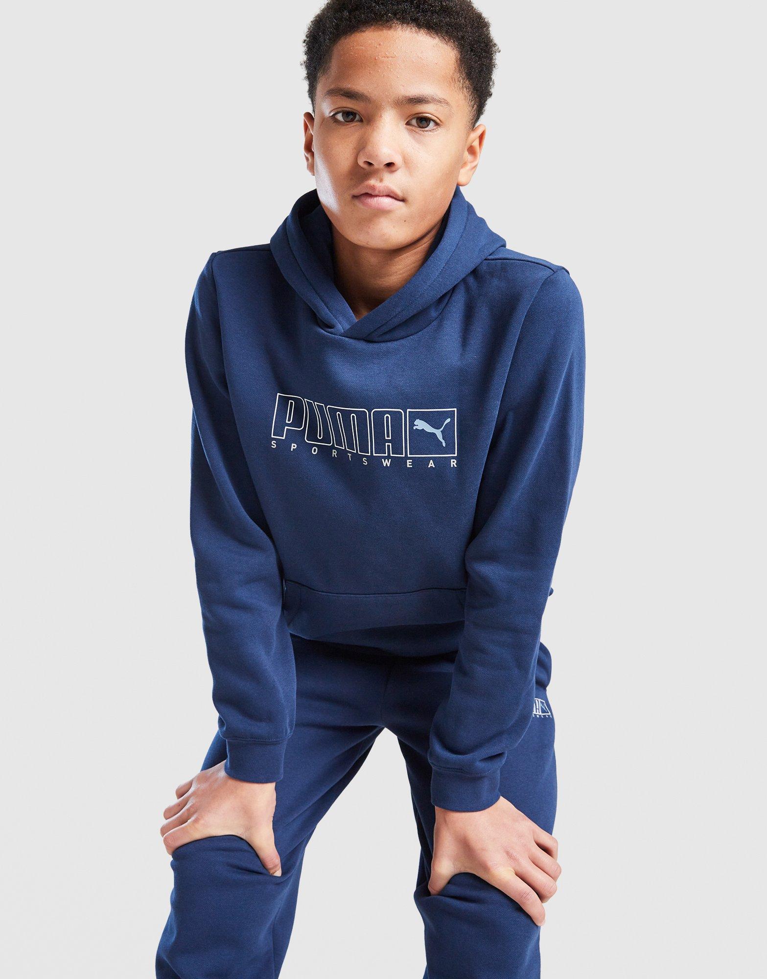 PUMA Sportswear Essential Overhead Hoodie Kinder