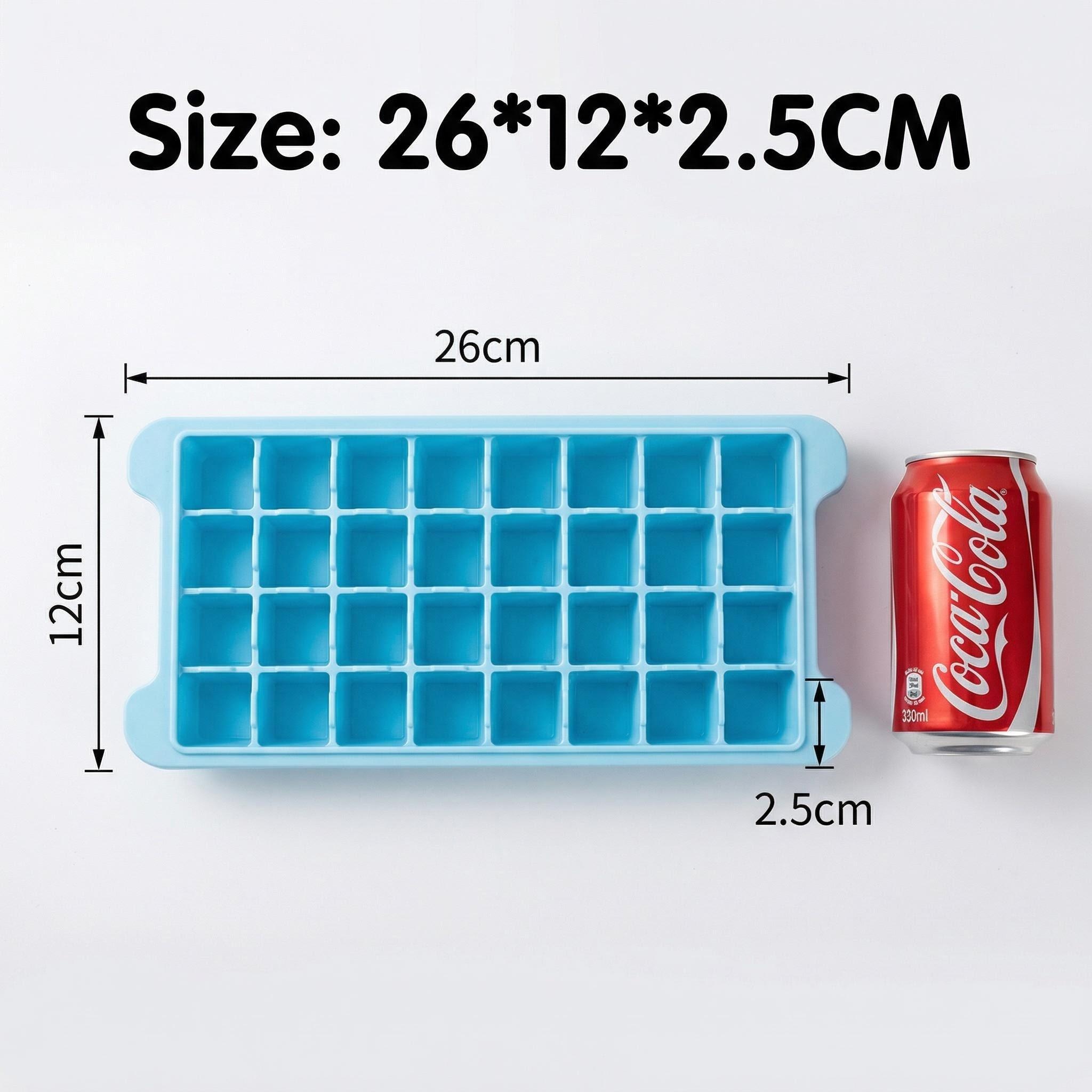Food Grade Silicone Ice Cube Tray with Lid, LFGB Certified, Easy Release Ice Mold for Whiskey, Cocktails & Home Brewing