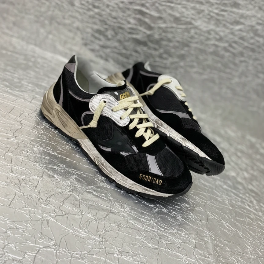 Golden Goose Running Sole Genuine Leather Running Shoes