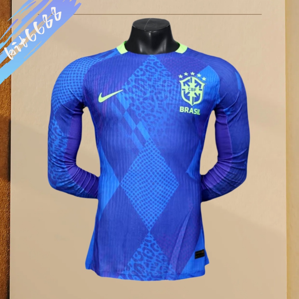 2025/2026 Brazil Special Edition Long Sleeve Football Shirt (Player Edition)