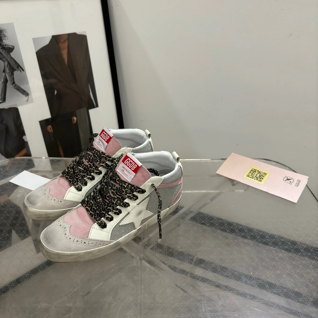 Golden Goose Mid Star Genuine Leather Custom Edition