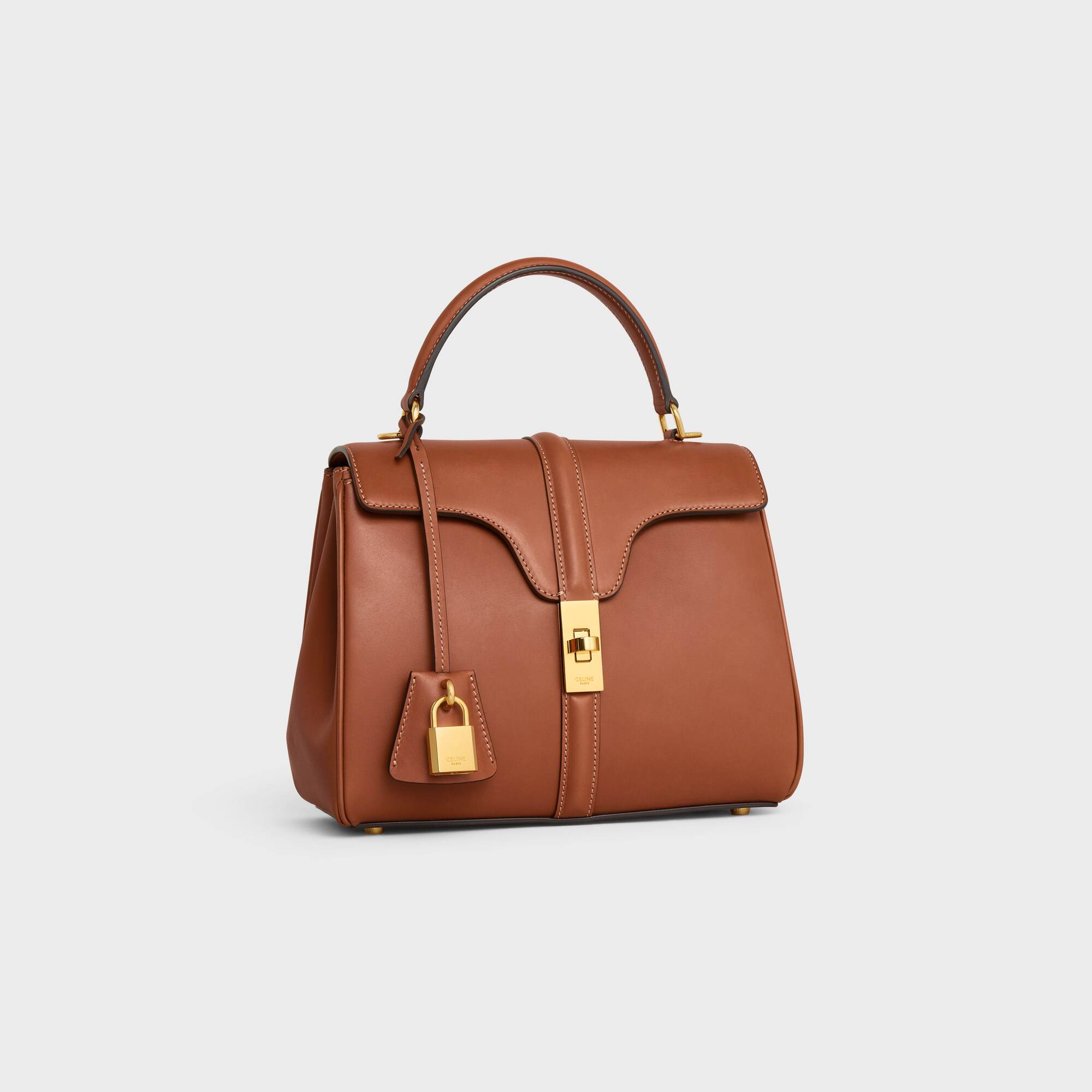 Small 16 Bag IN natural calfskin TAN