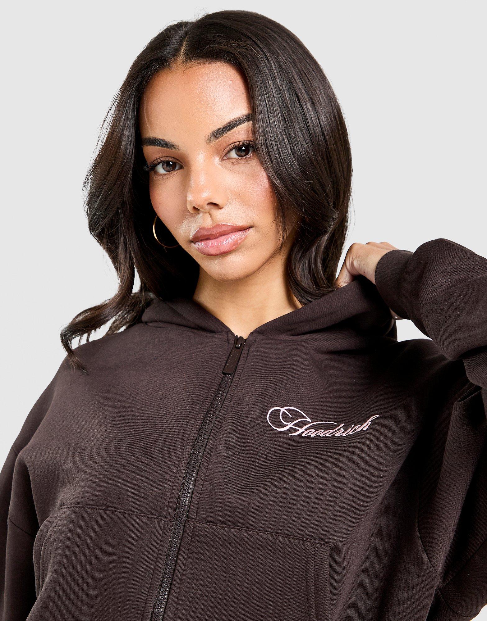 Hoodrich Poise Crop Hoodie Damen