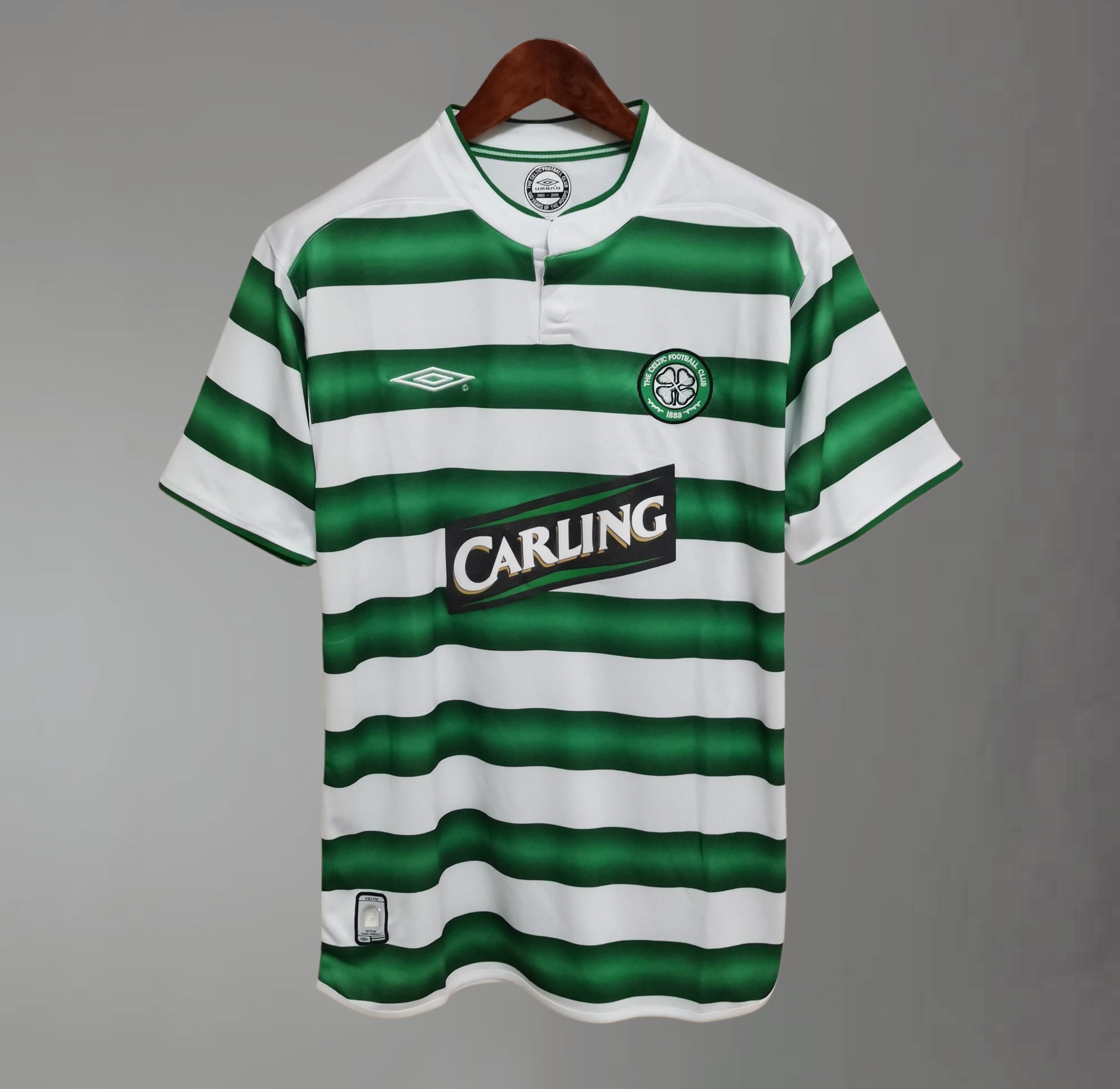 2003/2004 Celtics home Retro Football Shirt