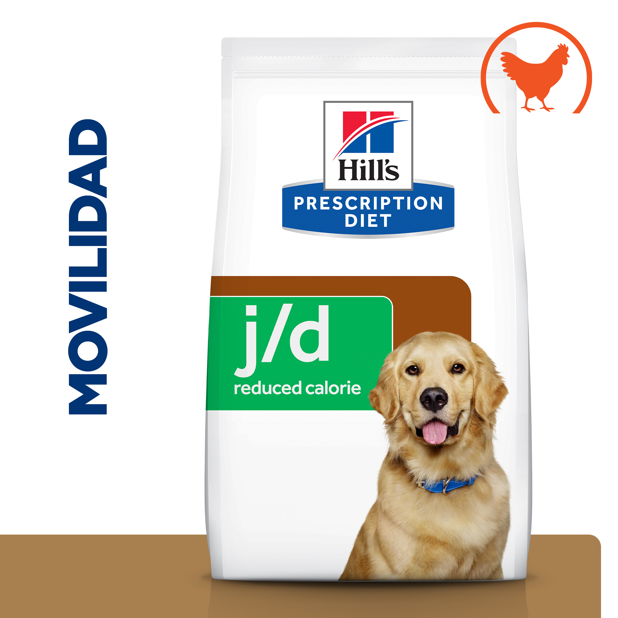 Hill's Prescription Diet Joint Care j/d Reduced Calorie Pollo pienso para perros