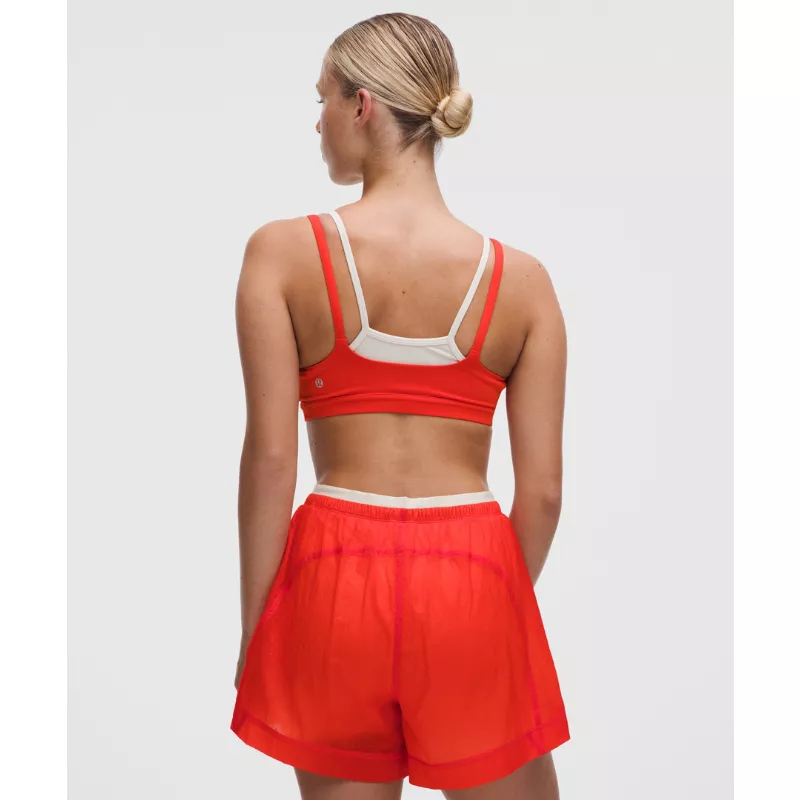 Layered Cami-Strap Bra Light Support, C/D Cup