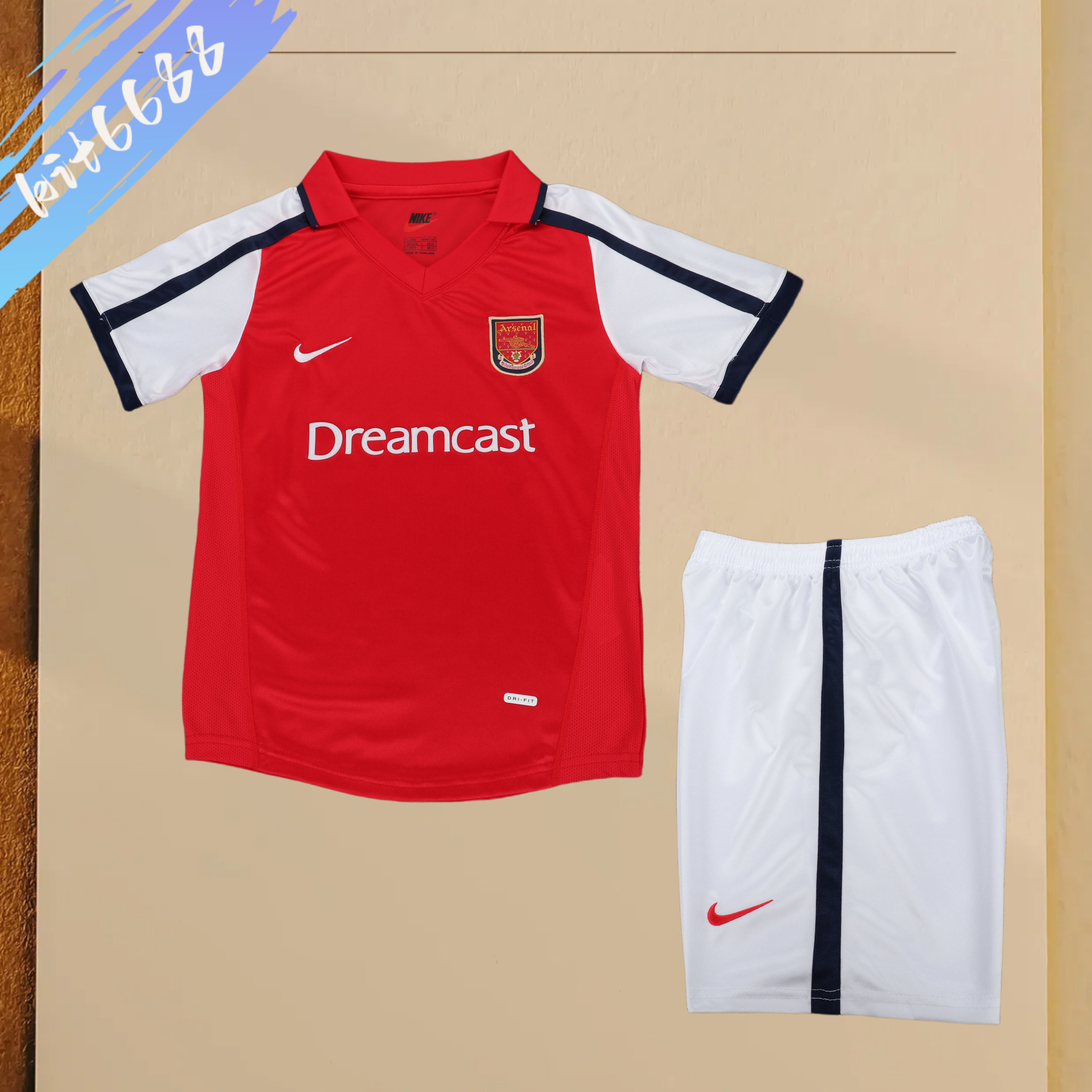 01/02 Arsenal Home Retro Football Shirt (Kids Kit)