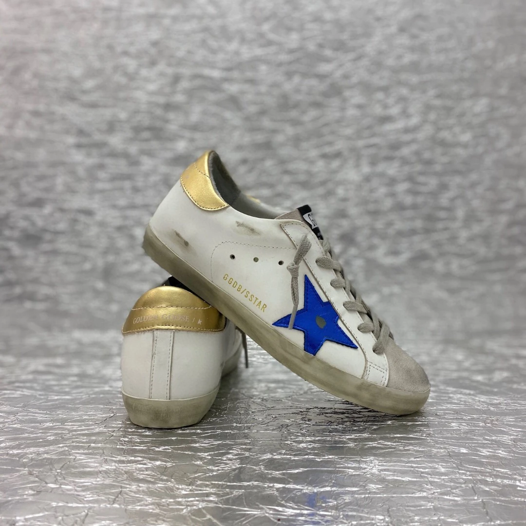 Golden Goose Super Star Dirty shoes made of top-grain cowhide
