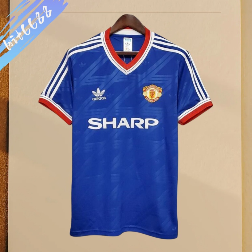 86/88 Manchester United Third Away retro football jersey