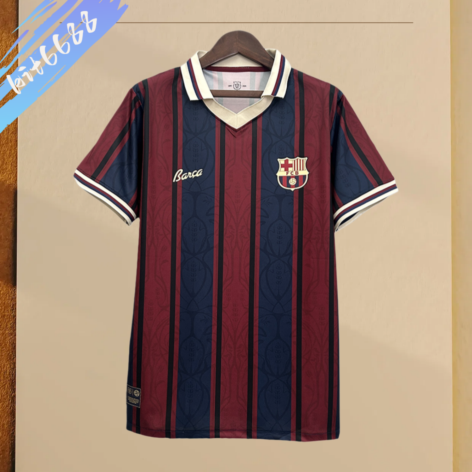 2025/2026 Barcelona 125th Anniversary Polo Shirt（Fan Edition）