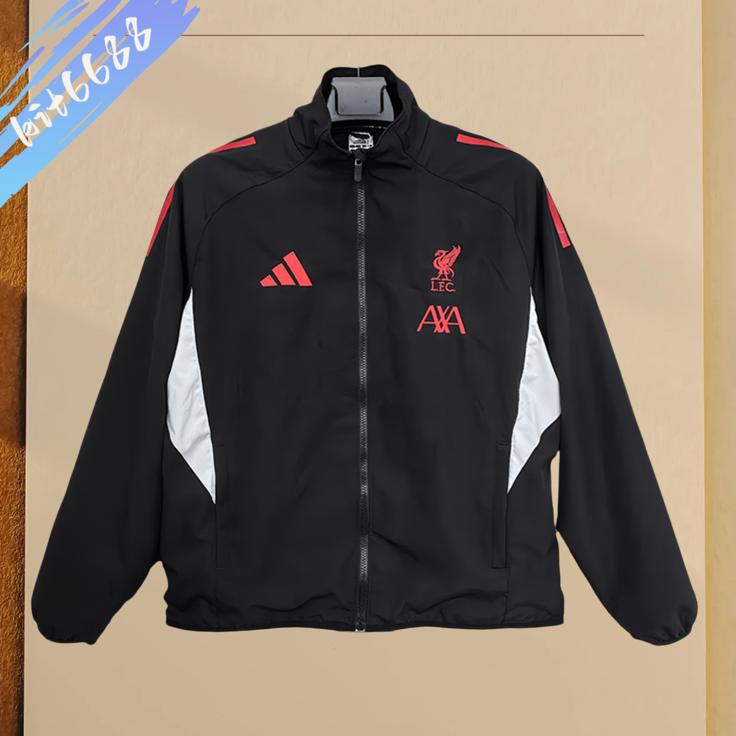 2025/2026 Liverpool Football Embroidered Casual Windbreaker