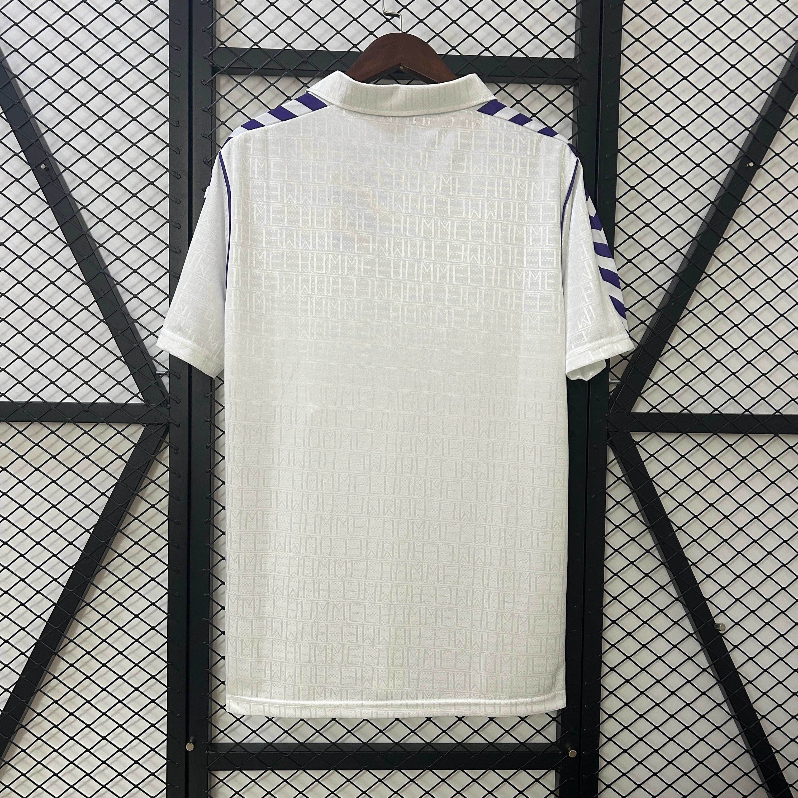 1989/1990 Real Madrid Home Retro Football Shirt