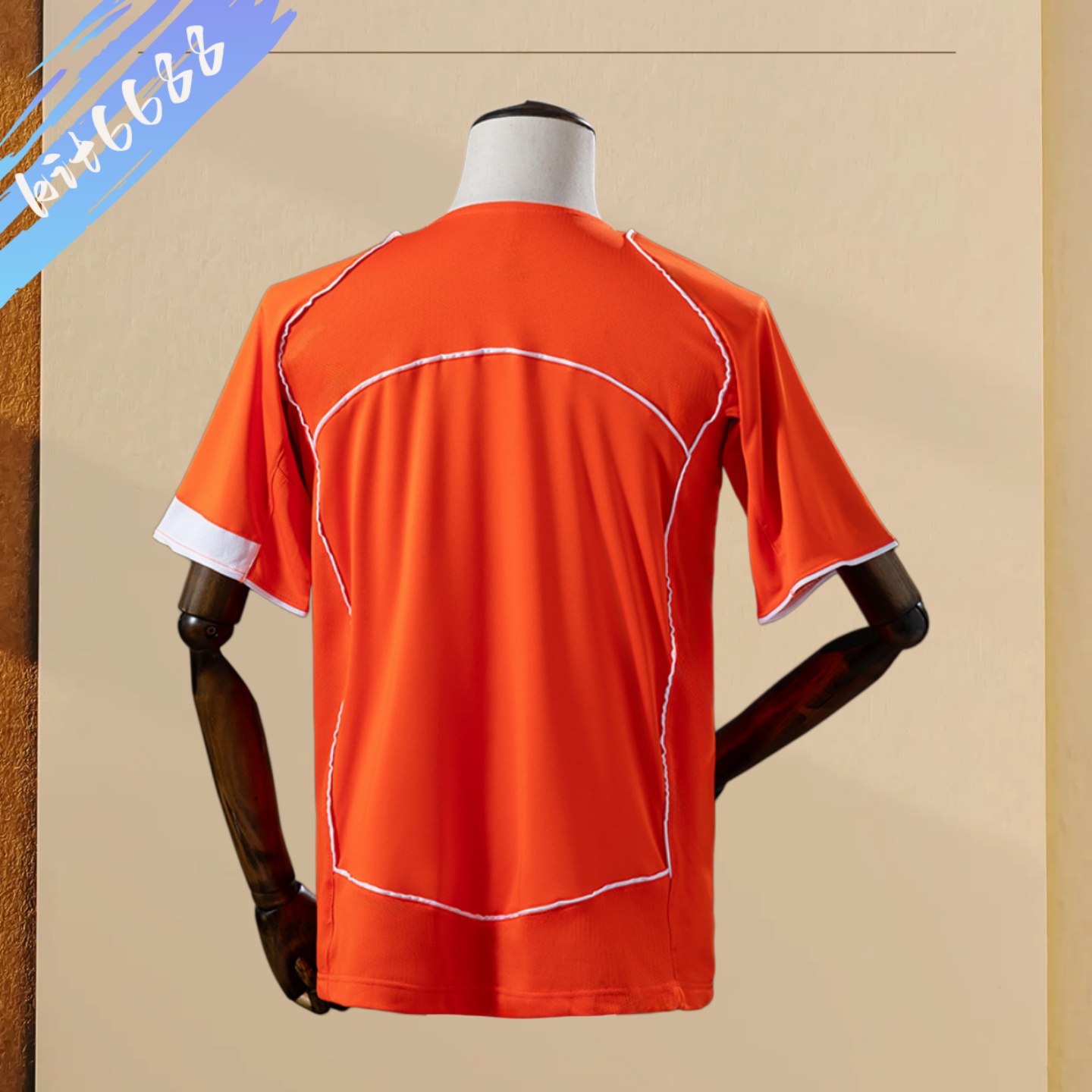 2004 Netherlands home Retro Football Shirt