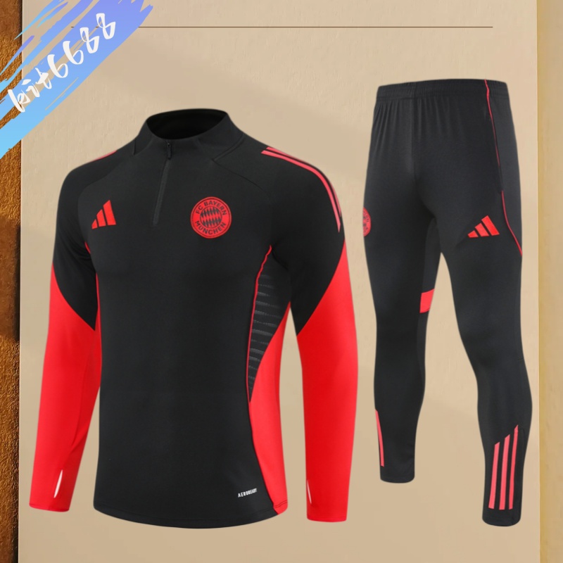 25/26 Bayern Half Ziptraining suit (Adult Kids Kit)