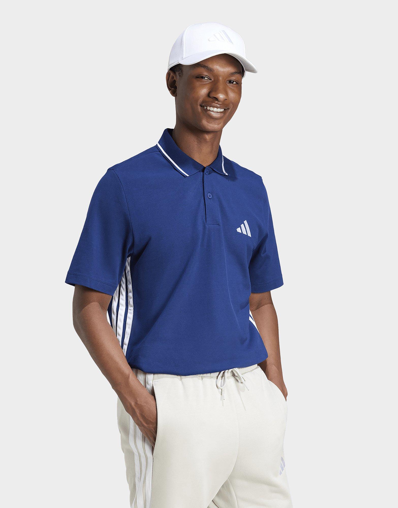 adidas Essentials 3-Streifen Piqué Poloshirt