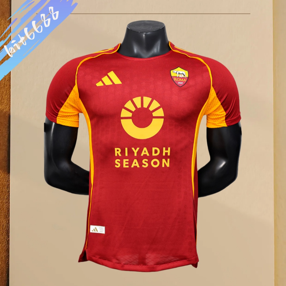 2025/2026 Roma Home Football Shirt (Player)