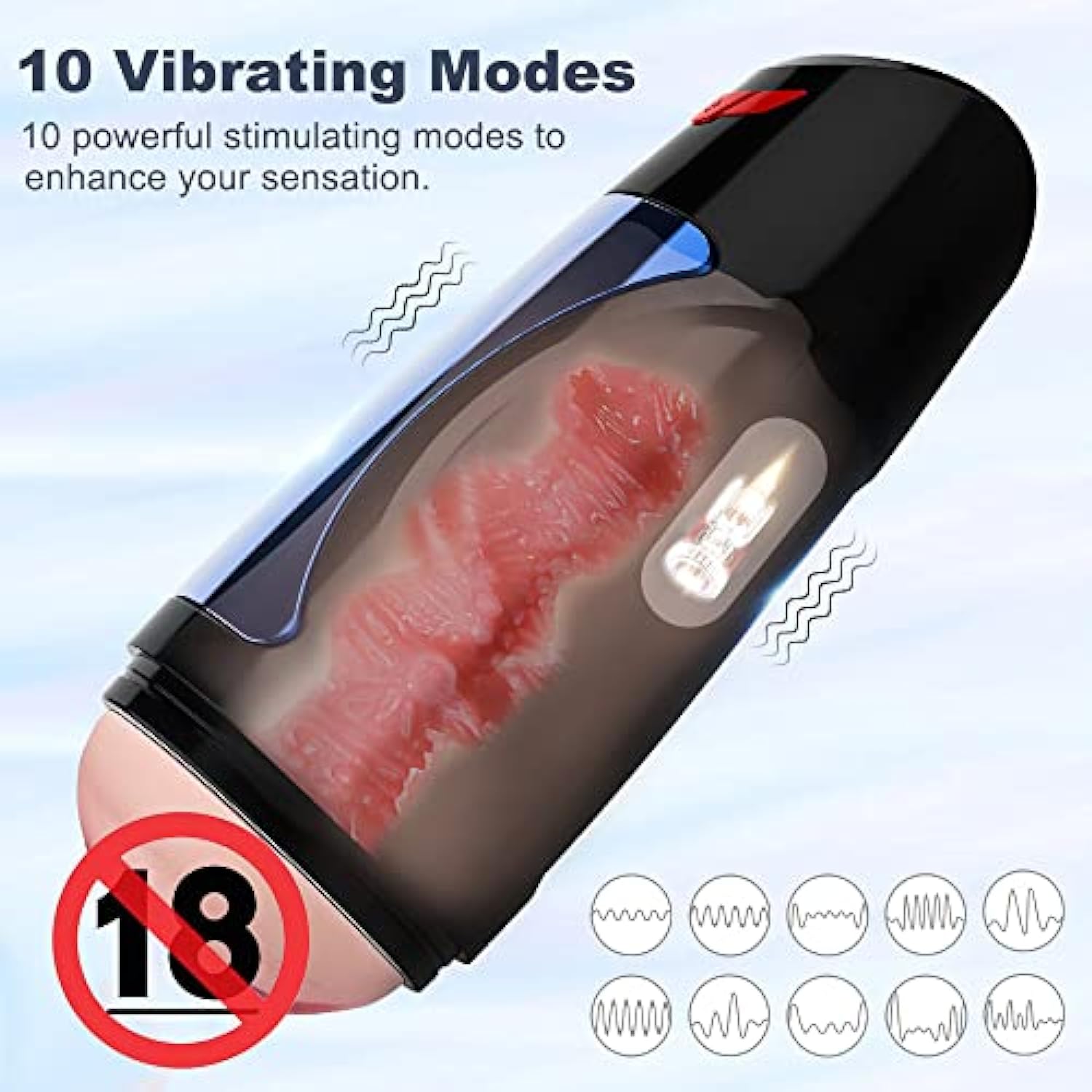 Electric masturbation sleeve for men