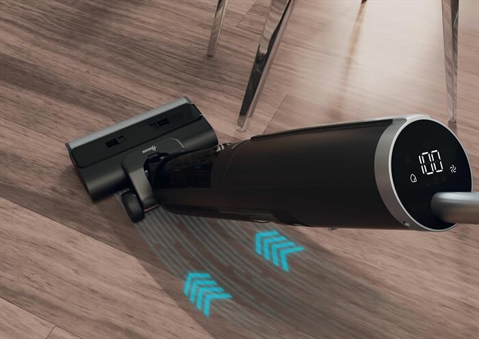 HOOVER - Scopa elettrica HW300 011-Nero, Argento