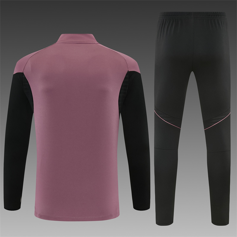 25/26 Real Madrid Purple Half Zip Training Kit (Adult Kids Kit)