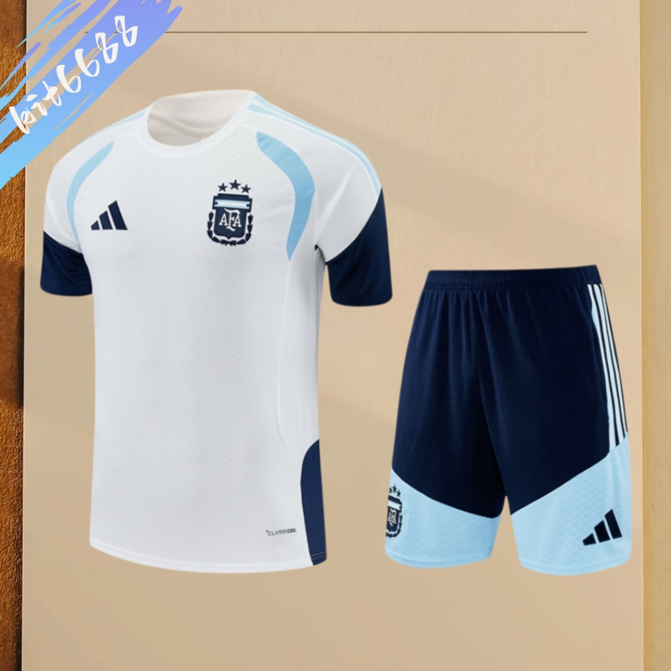 2026/2027 Argentina  Short Sleeve Training Suit (Adult & Kids  Kit)