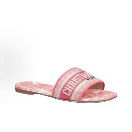 Dior Classic Dway Slide Pink