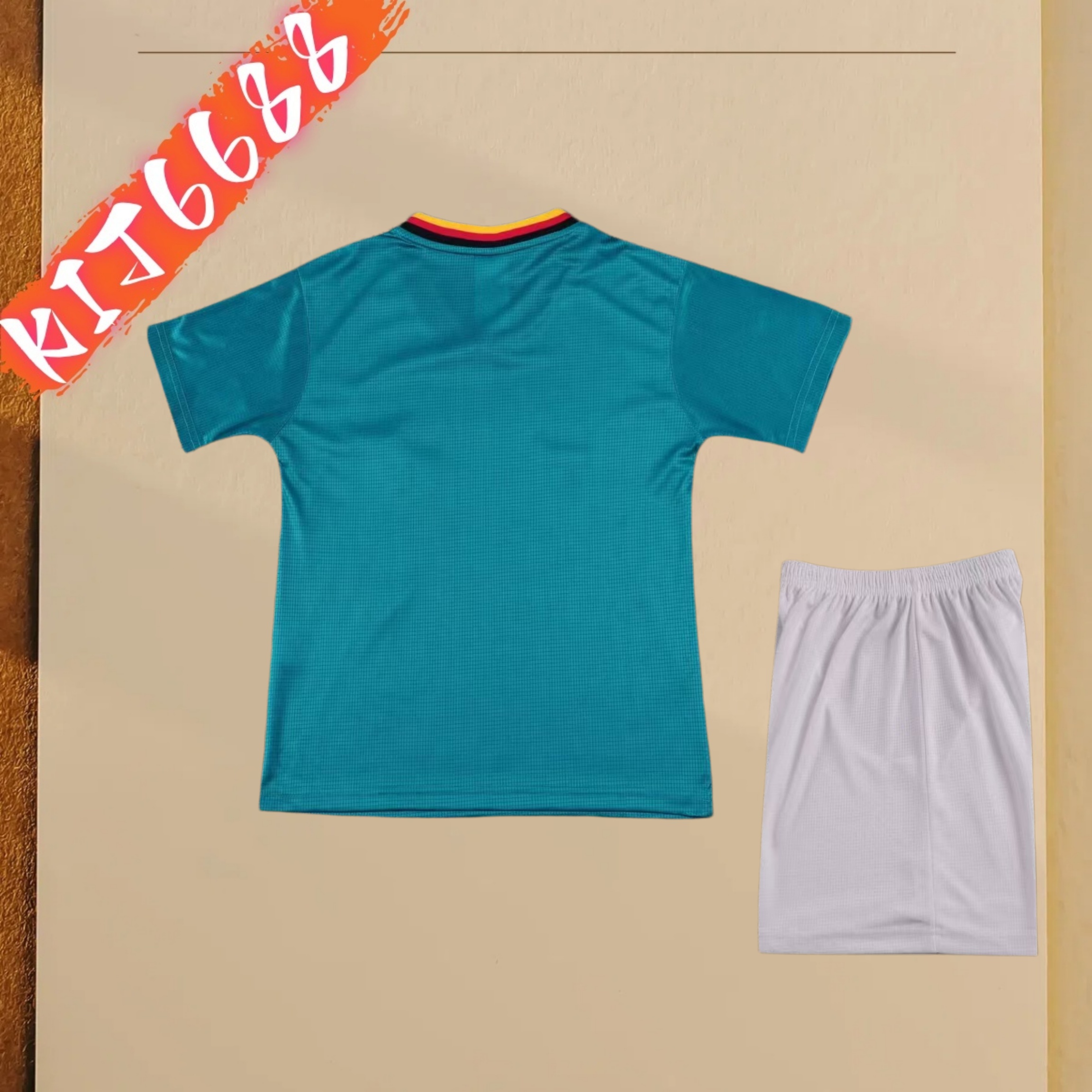1994 Germany Away Retro Football Shirt ( Kids Kit )