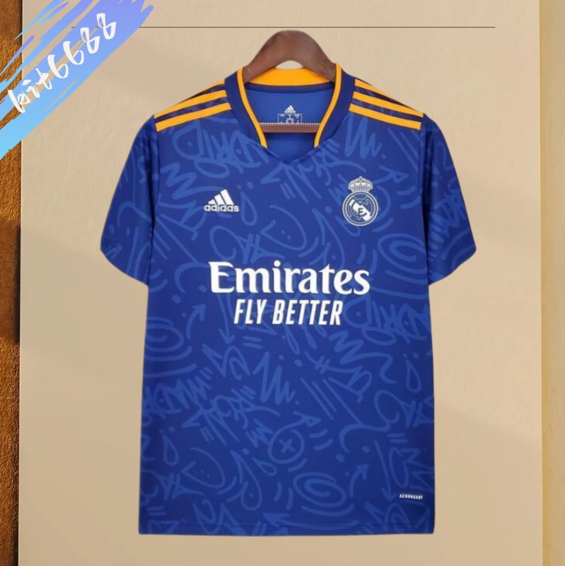 2021/2022 Real Madrid Away Retro Football Shirt